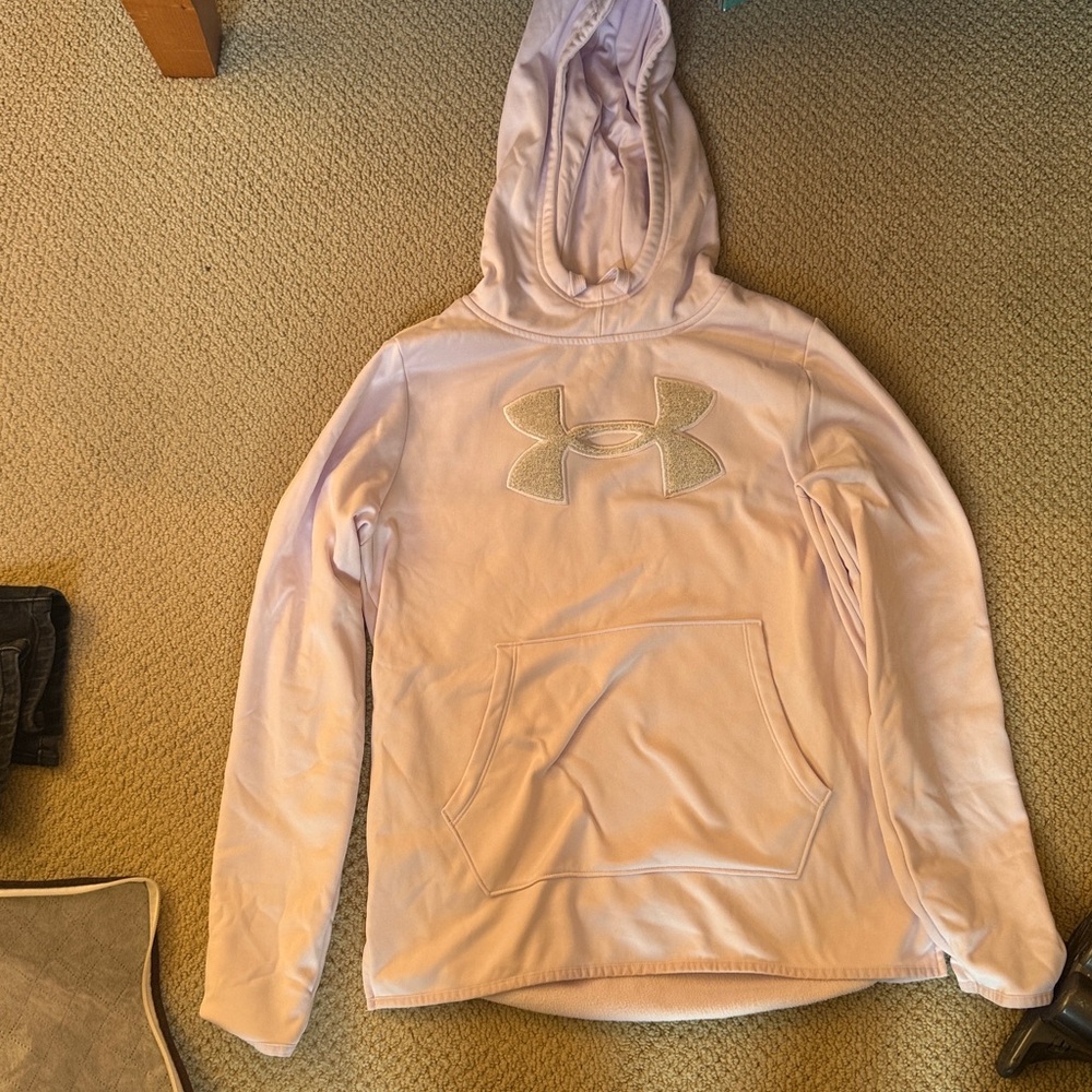 Under Armour Light Pink Pullover Hoodie